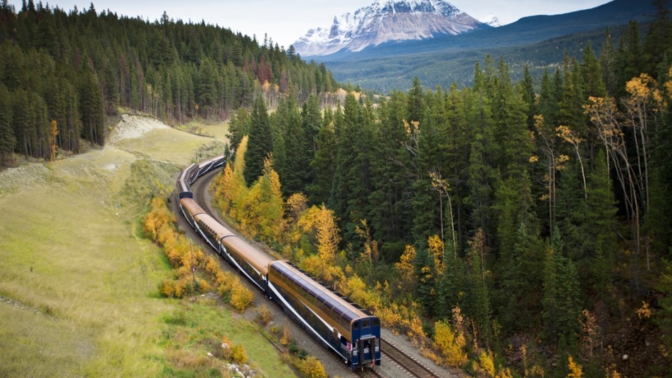 Rocky Mountaineer train