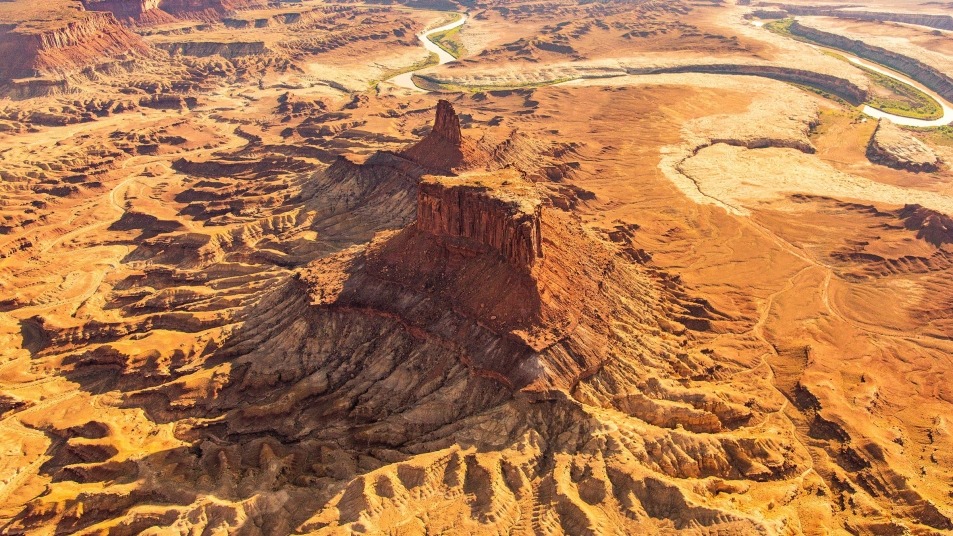 Canyonlands by air