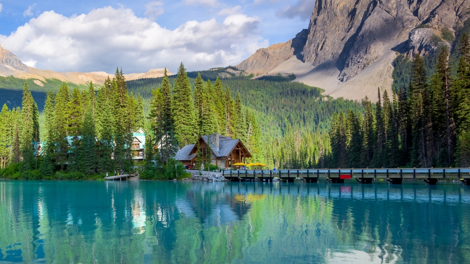 Emerald Lake in Yoho National Park