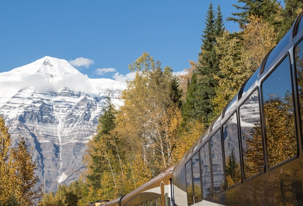 Journey through the Clouds Vancouver to Jasper Rail Only