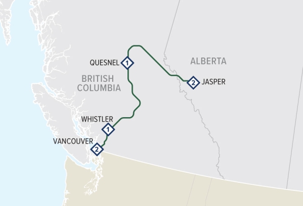 Rainforest to Gold Rush Classic Eastbound
