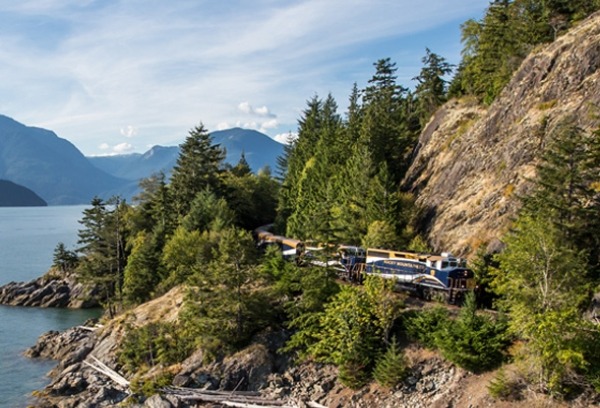 Rainforest to Gold Rush North Vancouver to Jasper Rail Only