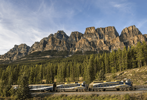 Passage to the Peaks Jasper to Banff Rail Only