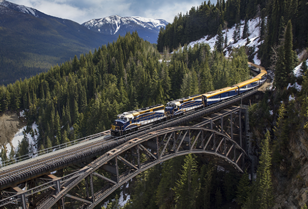 First Passage to the West Vancouver to Lake Louise Rail Only