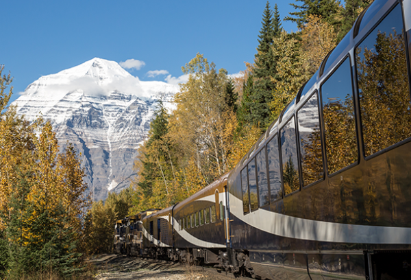 Journey through the Clouds Vancouver to Jasper Rail Only