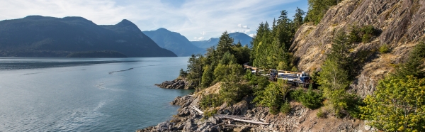 Rainforest to Gold Rush North Vancouver to Jasper Rail Only