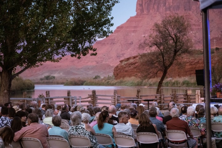 Red Cliffs music venue in Moab