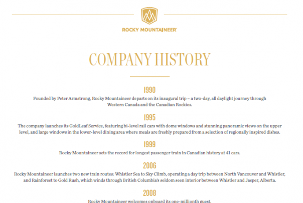 Company History