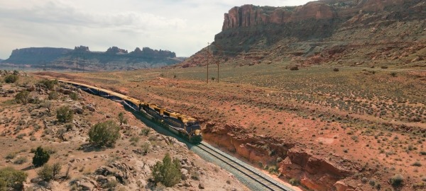Rockies to the Red Rocks train in Moab.