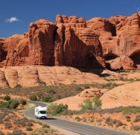 Driving to Moab