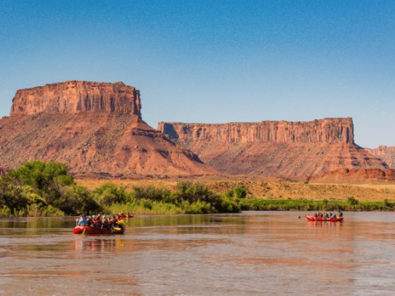 Rafting on the Colorado River