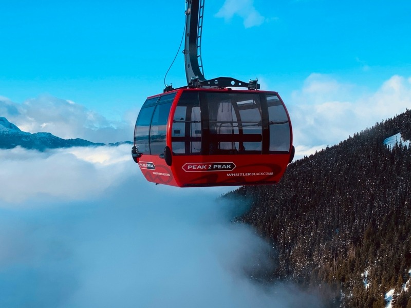 Peak to Peak Gondola in Whistler