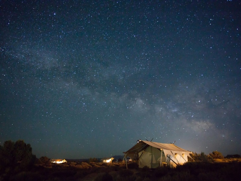 night sky over Moab