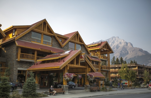 Moose hotel in Banff.